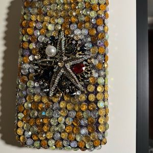 Bling wallets with colorful stones